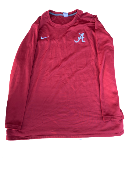 Bradley Bozeman Alabama Nike Long Sleeve Shirt (Size XXXXL)