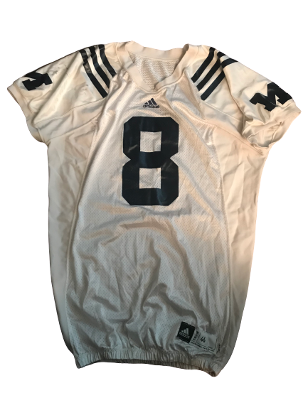 Tyrone Wheatley Jr. Michigan Player Exclusive Practice Jersey (Size 46)