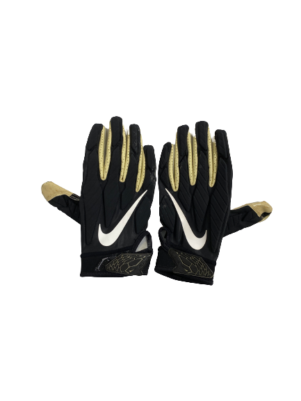 Maurice Bell Colorado Football Player-Exclusive Gloves (Size L)