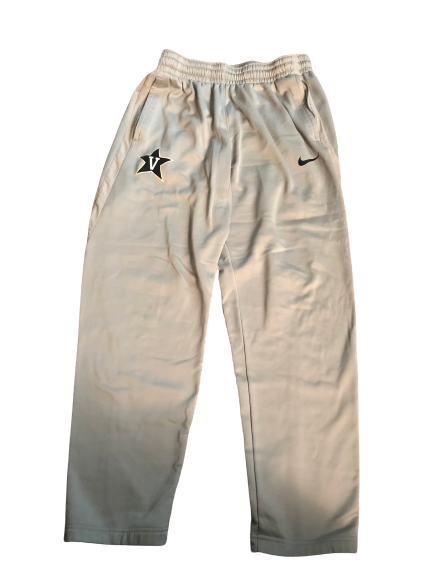 Riley LaChance Vanderbilt Basketball Team Issued Travel Sweatpants (Size L)