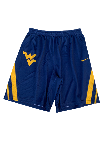 Logan Routt West Virginia Basketball Nike Practice Shorts (Size XL)