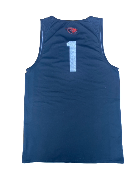 Aleah Goodman Oregon State Basketball Player Exclusive Reversible Practice Jersey (Size Women&