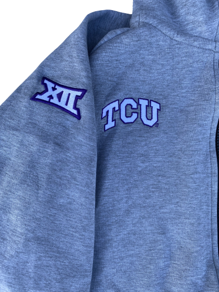 Desmond Bane TCU Team Issued Full-Zip Jacket (Size XL)