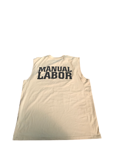 Riley LaChance Vanderbilt Basketball Team Issued Sleeveless Workout Shirt (Size L)