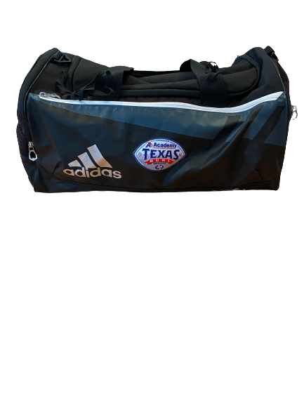 Tim Yoder Texas Football Team Issued "Texas Bowl" Travel Duffel Bag