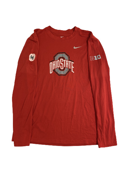 Kylie Murr Ohio State Volleyball Team-Issued Long Sleeve Shirt With 