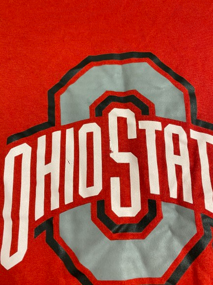 Kylie Murr Ohio State Volleyball Team-Issued Long Sleeve Shirt With 