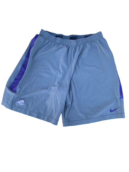 Desmond Bane TCU Team Issued Workout Shorts (Size XXL)