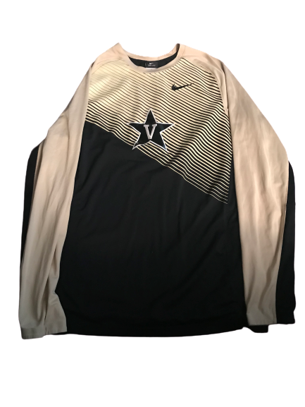 Riley LaChance Vanderbilt Basketball Team Exclusive Game Shooting Shirt (Size L)