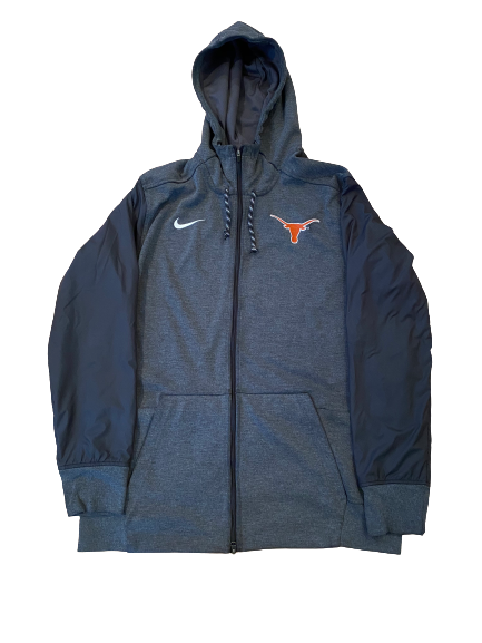 Tim Yoder Texas Football Team Issued Full-Zip Jacket (Size L)