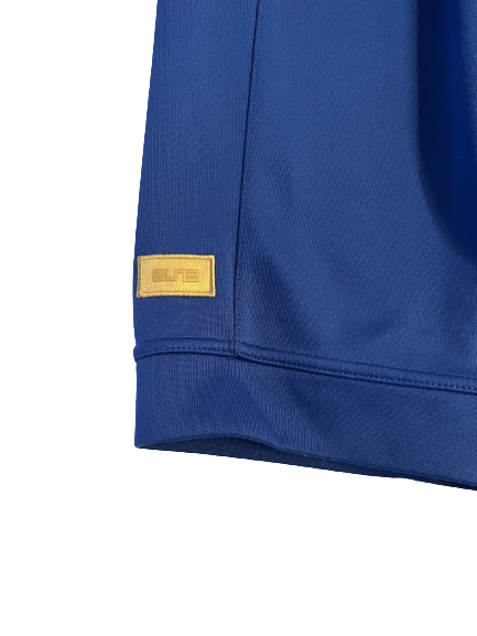 Davion Mintz Kentucky Basketball Team Exclusive Warm-Up Sweatpants with Gold Elite Patch (Size L)