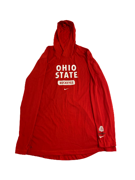 Kylie Murr Ohio State Volleyball Team-Issued Hoodie (Size L)