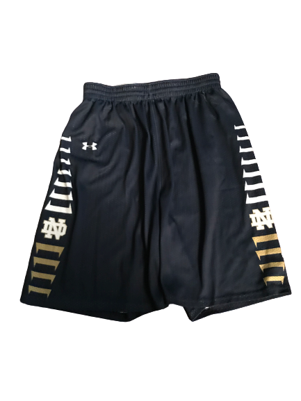 Rex Pflueger Notre Dame Team Issued Practice Shorts (Size L)
