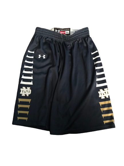 Rex Pflueger Notre Dame Team Issued Practice Shorts (Size M)