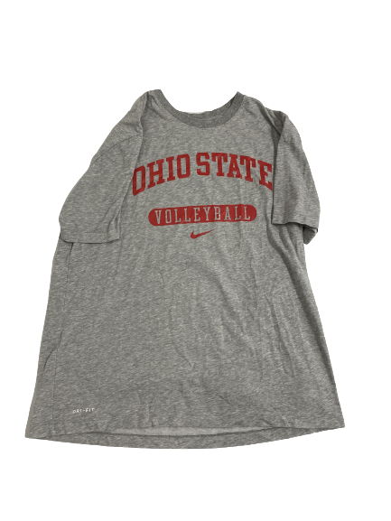 Kylie Murr Ohio State Volleyball Team-Issued T-Shirt (Size L)