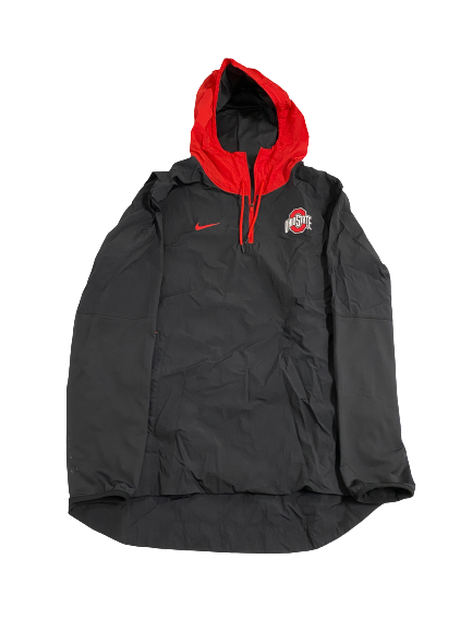 Kylie Murr Ohio State Volleyball Team-Issued 1/4 Zip Jacket (Size L)