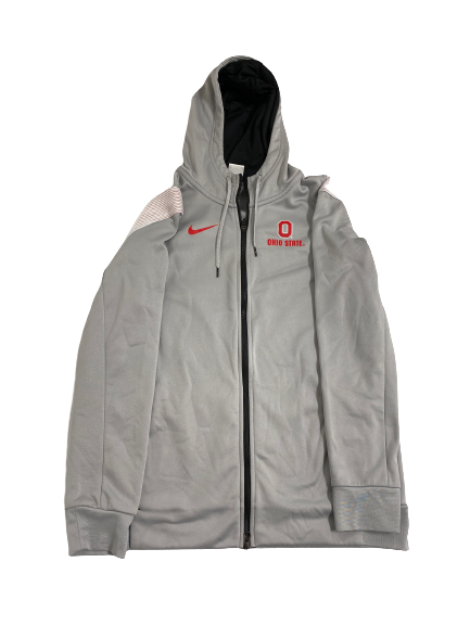 Kylie Murr Ohio State Volleyball Team-Issued Zip-Up Jacket (Size L)
