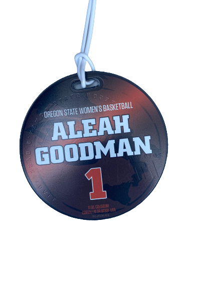 Aleah Goodman Oregon State Basketball Team Issued Backpack