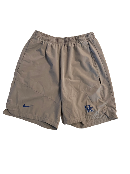 Davion Mintz Kentucky Basketball Team Issued Workout Shorts (Size M)