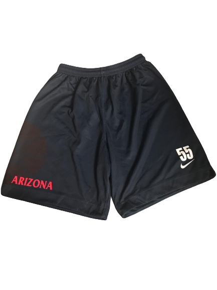 Jake DesJardins Arizona Basketball Team Issued Practice Shorts (Size XL)
