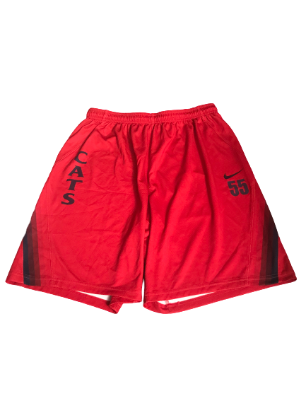 Jake DesJardins Arizona Basketball Team Issued Practice Shorts (Size XL)