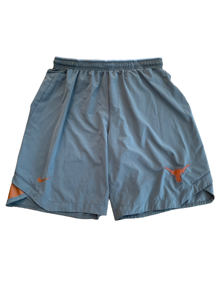 Tim Yoder Texas Football Team Issued Workout Shorts (Size L)
