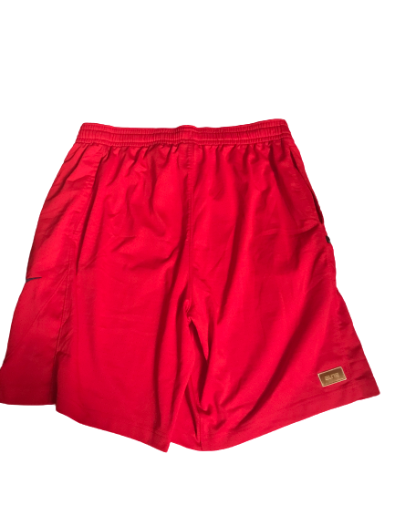 Jake DesJardins Arizona Team Issued Shorts with Gold Tag (Size XL)