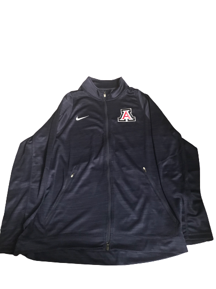 Jake DesJardins Arizona Team Issued Full-Zip Warm-Up Jacket (Size XXL)
