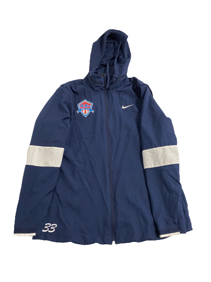 Molly Martin Ole Miss Soccer Player-Exclusive Zip Up Jacket With 