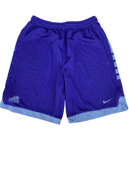 Desmond Bane TCU Team Issued Practice Shorts (Size L)