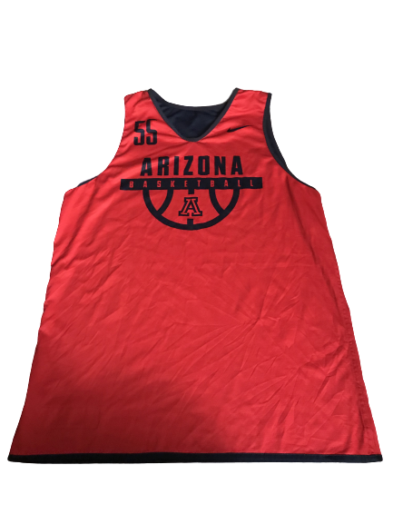 Jake DesJardins Arizona Basketball Reversible Practice Jersey (Size XL)