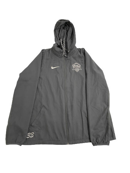 Molly Martin Ole Miss Soccer Player-Exclusive Zip Up Jacket With 
