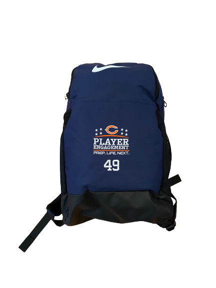 Keandre Jones Chicago Bears Team Exclusive Backpack with Number