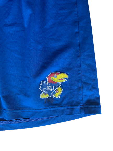 Tyshawn Taylor Kansas Adidas Workout Shorts (Size XL)