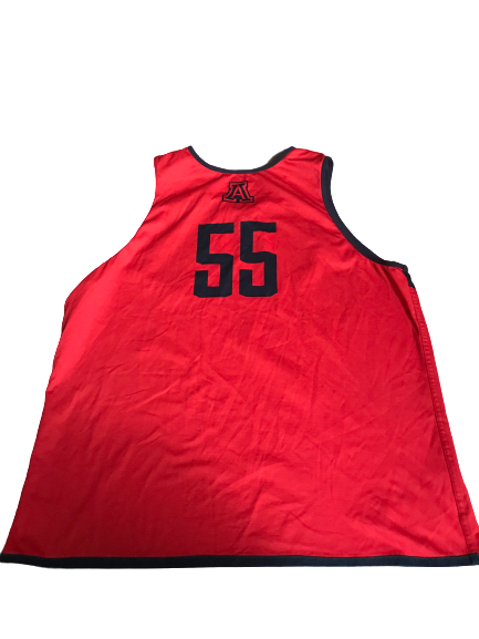 Jake DesJardins Arizona Basketball Reversible Practice Jersey (Size XXL)