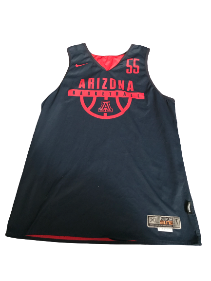 Jake DesJardins Arizona Basketball Reversible Practice Jersey (Size XL)