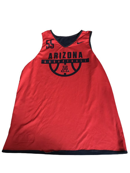 Jake DesJardins Arizona Basketball Reversible Practice Jersey (Size XL)