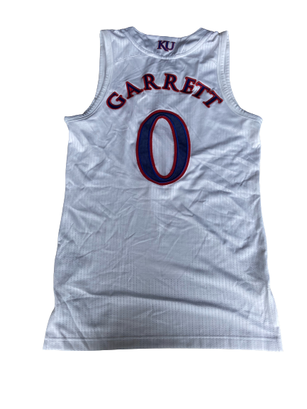 Marcus Garrett Kansas Basketball 2017-2018 Game Worn Jersey - Photo Matched
