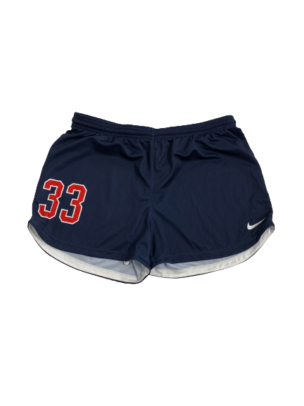 Molly Martin Ole Miss Soccer Team-Issued Shorts With 