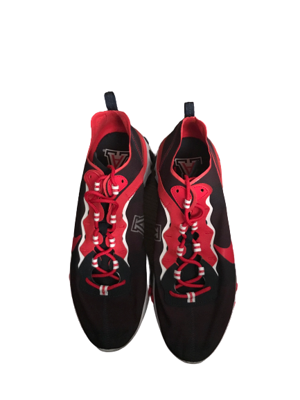 Jake DesJardins Arizona Player Exclusive Nike React Element 55 Shoes (Size 13)