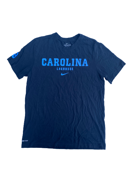 Katie Hoeg North Carolina Lacrosse Team Issued Workout Shirt (Size M)