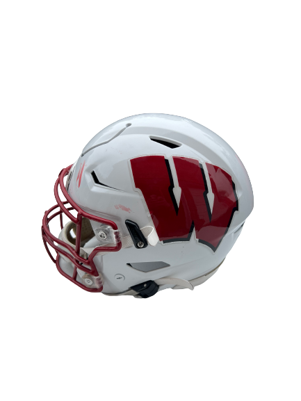 John Chenal Wisconsin Football Riddell Speedflex Precision Helmet