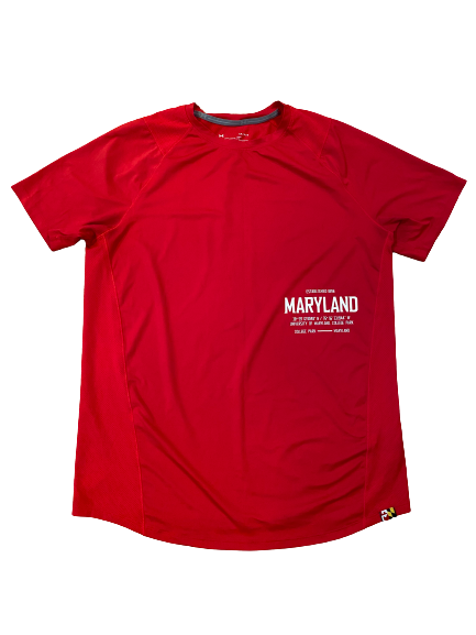 Keandre Jones Maryland Football Team Issued Workout Shirt (Size L)