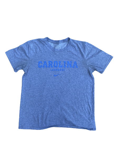 Katie Hoeg North Carolina Lacrosse Team Issued Workout Shirt (Size L)