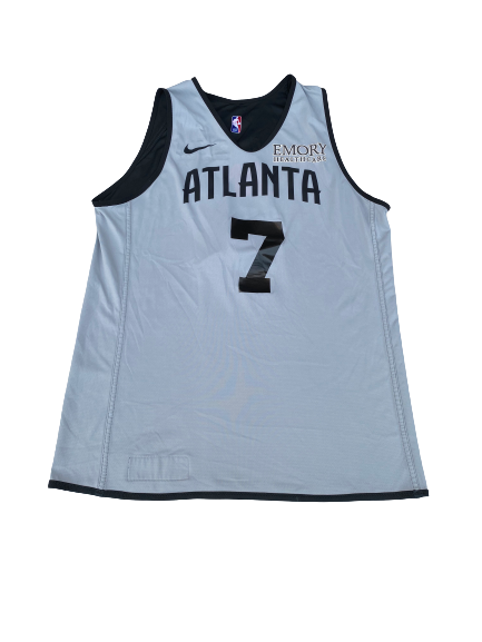 Jordan Schakel Atlanta Hawks Player Exclusive Reversible Practice Jersey (Size LT)