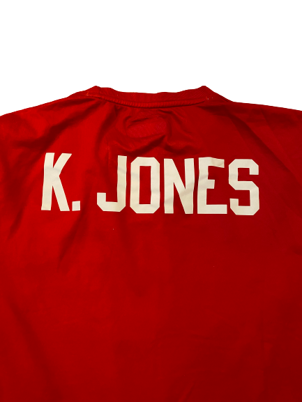 Keandre Jones Maryland Football Player Exclusive Gameday Shirt (Size L)