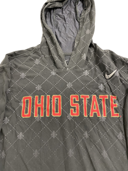 Justin Fields Ohio State Football College Football Playoff Player-Exclusive Hoodie (Size XL)