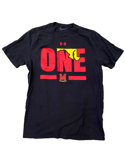 Keandre Jones Maryland Football Team Exclusive Shirt (Size L)
