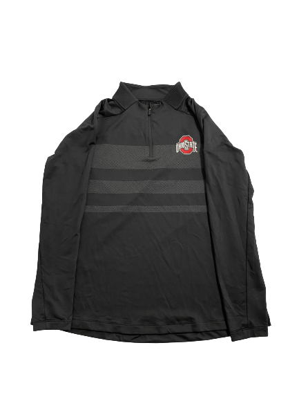 Justin Fields Ohio State Football Team-Issued 1/4 Zip Jacket (Size XL)