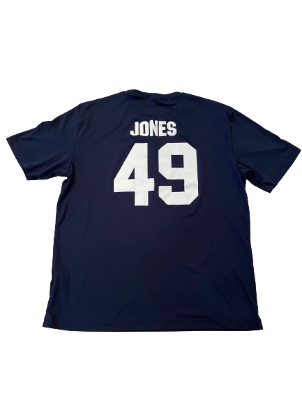 Keandre Jones Chicago Bears Team Exclusive Shirt with Number on Back (Size L)